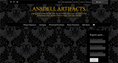 Desktop Screenshot of ansdellartifacts.co.uk